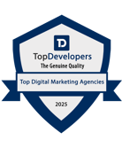 top digital marketing agency badge