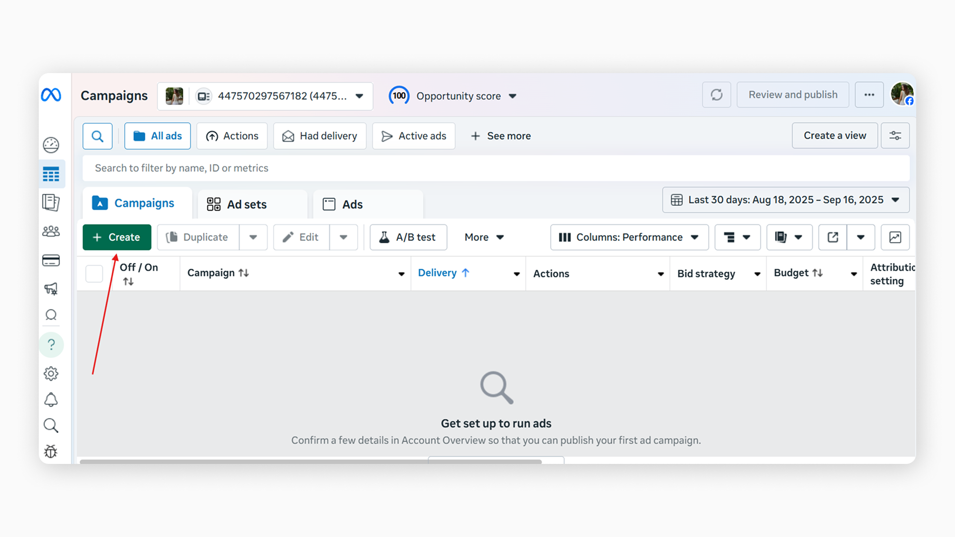 Ads Manager | Create Campaign