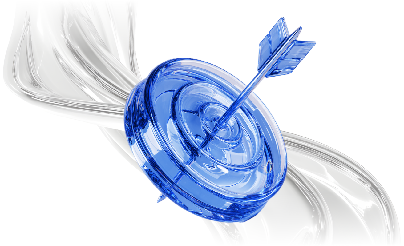 arrow hitting the target arrow hitting the target