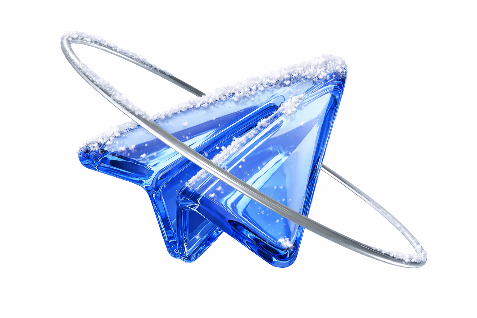 flying paper airplane